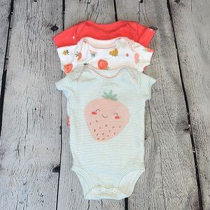 Strawberry Onesie Bundle